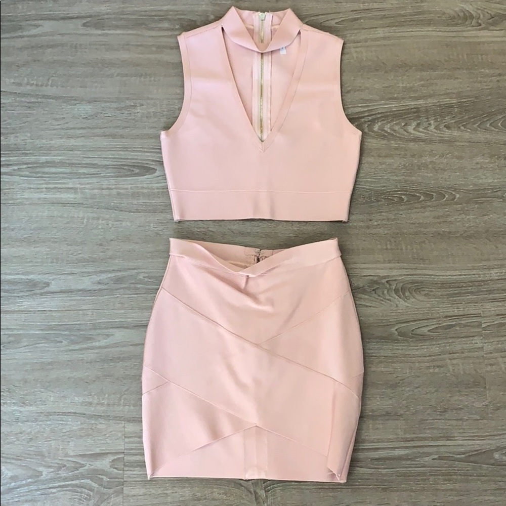Oh Polly Bandage Skirt Set